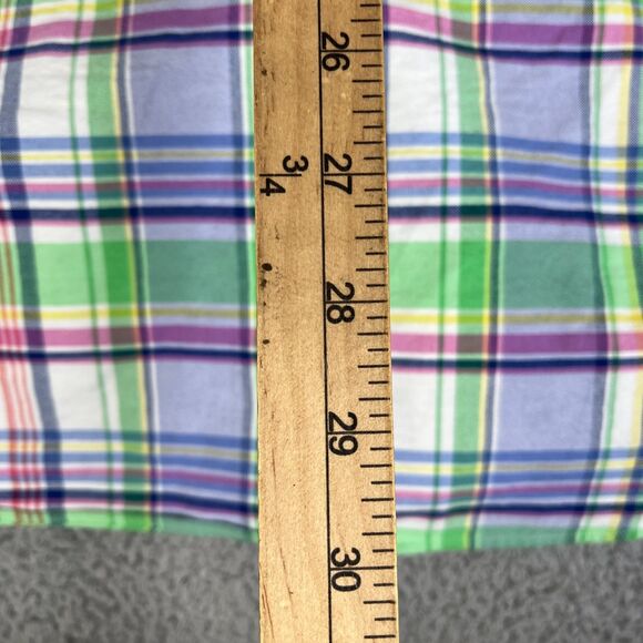 Ralph Lauren Shirt Men XL Green Purple Blue Oxford Long Sleeve Button Down - Picture 8 of 11